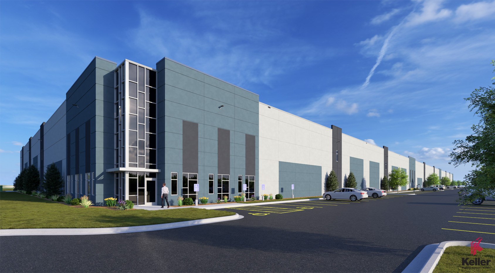 Southpoint Commerce Park Building 6 rendering, Appleton WI